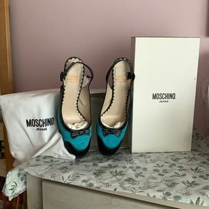 Moschino sling backs